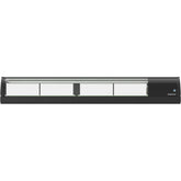 180cm Sushi Case Black Finish , Compressor on Right Side. - Mabrook Hotel Supplies
